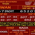 Prediksi Virdsam Taiwan 7 Februari 2021 prediksi-virdsam-taiwan-7-februari-2021-alexistogel